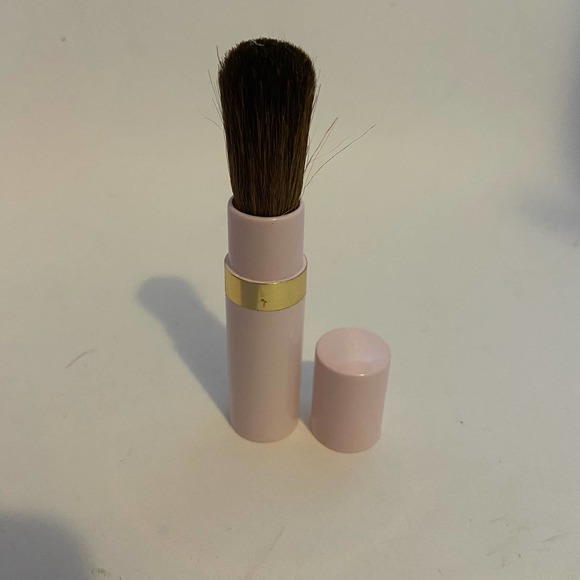 MARY KAY Loose Powder Retractable Make-up Brush(Discontinued) Pink Round Brush - Picture 3 of 3
